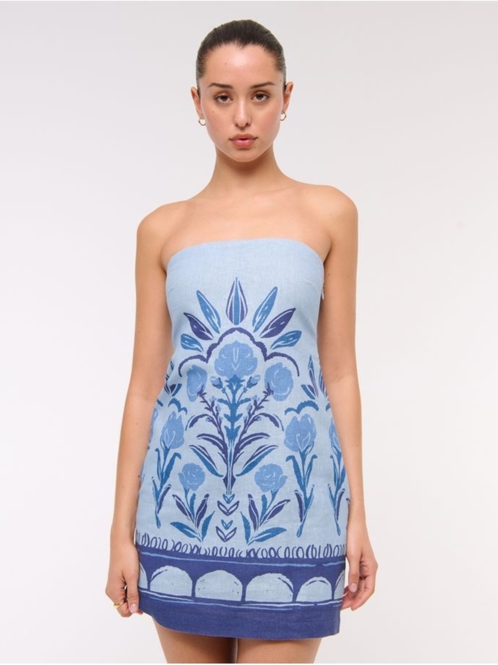 Abercrombie & Fitch Scarlett Linen Skort Dress